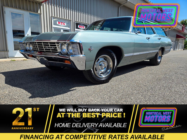 1967 Chevrolet Impala Station Wagon !  Southern Car Mécanique 10 in Classic Cars in West Island - Image 3