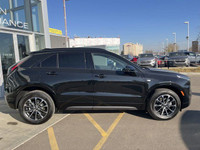 The 2025 Cadillac XT4 Sport featured in Stellar Black Metallic with a Jet Black is the embodiment of... (image 9)