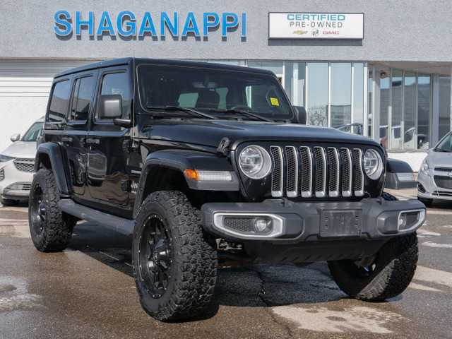 2020 Jeep Wrangler Unlimited Sahara NavHeated Strg Whl. Blind Zo in Cars & Trucks in Calgary