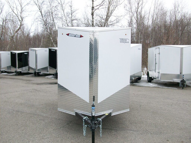  2024 Weberlane CARGO 5' X 10' V-NOSE 1 ESSIEU 2 PORTES CONTRACT in Cargo & Utility Trailers in Laval / North Shore - Image 2