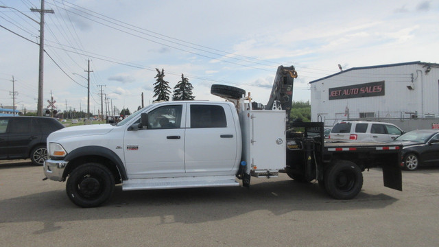 2011 DODGE RAM 5500 SLT CREW CAB WITH HIAB 077 BOOM in Heavy Equipment in Vancouver - Image 2