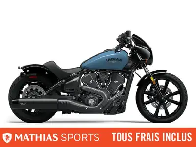Concessionnaire des véhicules neufs et d'occasion. Cruiser INDIAN Sport Scout Limited 2025 FINANCEME...