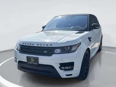 Experience the epitome of power and luxury with this White Land Rover Range Rover Sport V8 Superchar...