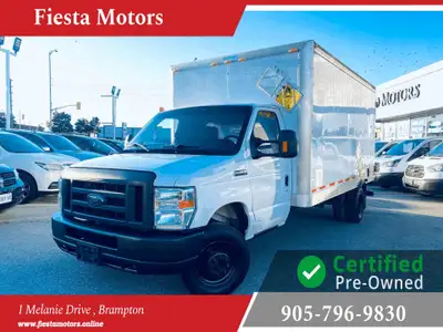 E-450 DRW 176 FOOT CUBE VAN WITH EASY LOAD RAMP, BACKUP CAMERA, CLEAN, CERTIFED! ONTARIO VEHICLE THI...