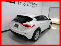 2017 INFINITI QX30 CARFAX VERIFIED, CLEAN TITLE 142,000KM AUTOMATIC TRANSMISSION WHITE EXTERIOR ON B... (image 4)