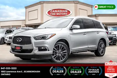 INFINITI INSPECTION AVAILABLE UPON REQUEST!! CARFAX VERIFIED UPON REQUEST AUTO, SILVER OVER GRAY LEA...