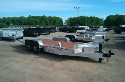 Nordtek Aluminum Tandem Axle Tilt Trailer 14,000lb is $15,075.00 ! Ord: 250282 - Ser: 2NDTB2022TA000...
