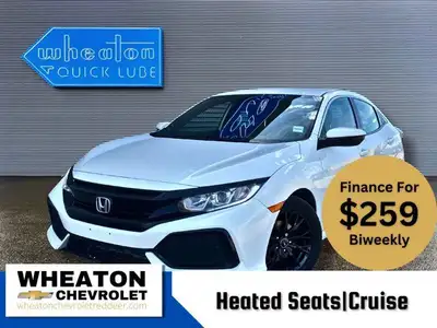 2018 Honda Civic Hatchback LX | Heated Seats | Block Heater |
