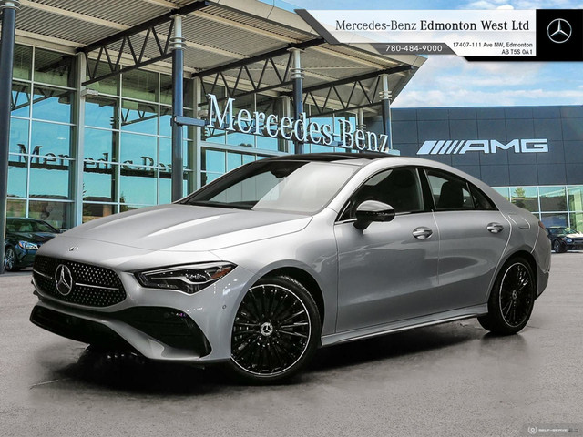 2025 Mercedes-Benz CLA 250 4MATIC Coupe - Exclusive Trim - Night in Cars & Trucks in Edmonton