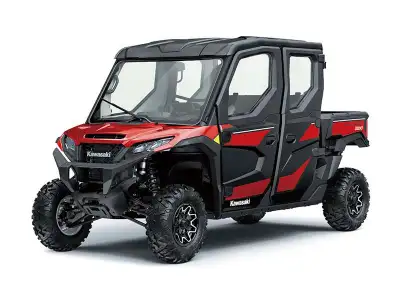 2025 Kawasaki Ridge Crew Hvac PEAK PREMIUM PERFORMANCE Revolutionize off-roading—and bring everyone....