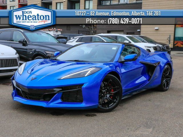 2025 Chevrolet Corvette Coupe Z06 1LZ 670HP Nav Capable Leather in Cars & Trucks in Edmonton