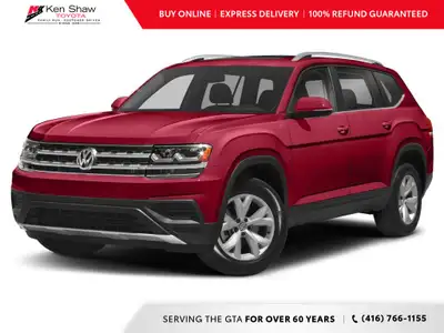 Fortana Red Metallic 2018 Volkswagen Atlas Comfortline FWD! Contact us to make an appointment and bo...