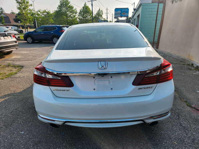 2017 Honda Accord 4dr I4 CVT Sport No Accidents Sunroof HTD Seat in Cars & Trucks in City of Toronto - Image 3