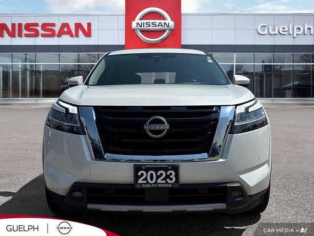 2023 Nissan Pathfinder Platinum 4WD | PANO ROOF | LEATHER | CLEA in Cars & Trucks in Guelph - Image 2