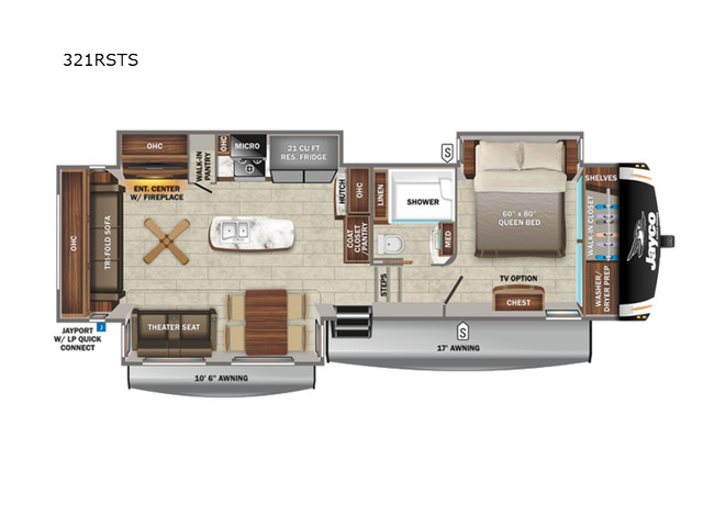 2022 Jayco Eagle 321RSTS in Travel Trailers & Campers in Edmonton - Image 2