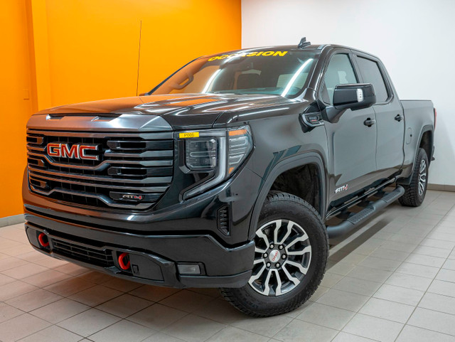 2022 GMC Sierra 1500 AT4 CREW 4X4 DIESEL *GR REMORQ* SIÈGES VENT in Cars & Trucks in Laurentides