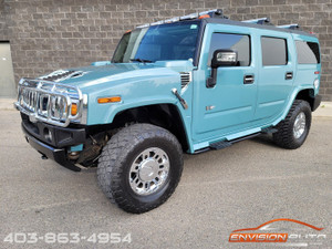 2007 Hummer H2 LIMITED EDITION GLACIER BLUE METALLIC SUV \ ONLY 54,000 KILOMETERS \ SPOTLESS CARFAX