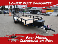 2024 LOAD TRAIL 6x12ft Utility Trailer