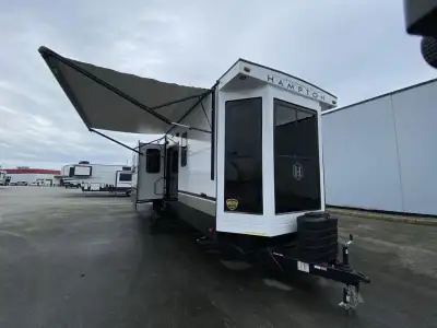 CrossRoads Hampton destination trailer HP378DBB highlights: Spacious Full Bath Two Private Bedrooms...