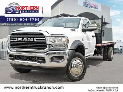 WAS: $72900 NOW: $69900 plus taxes and licensing fees2020 Ram 5500 4x4 Cummins Turbo Diesel Flat Bed...