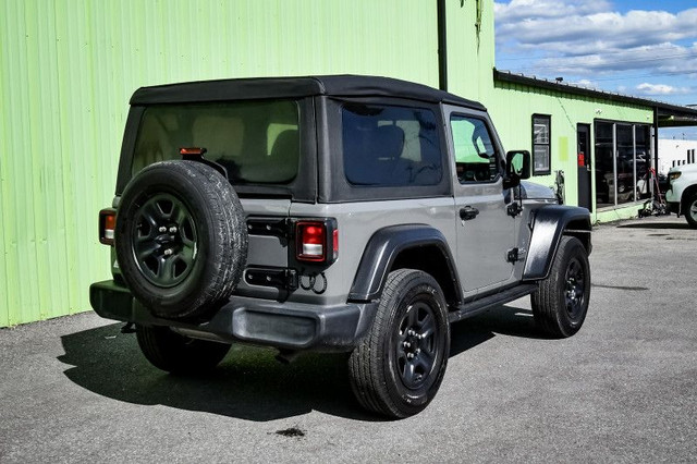 2020 Jeep Wrangler Sport • MANUAL • FOG LAMPS • REAR CAM • UCONN in Cars & Trucks in Cornwall - Image 3
