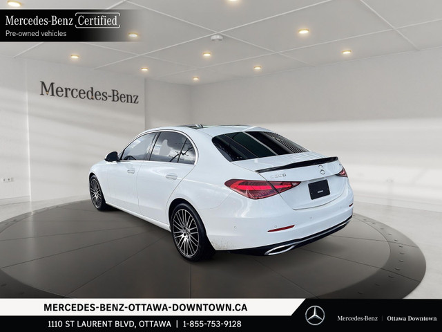 2023 Mercedes-Benz C300 4MATIC Sedan- Certified Low mileage 1 ow in Cars & Trucks in Ottawa - Image 4