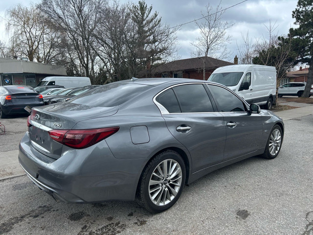 2018 INFINITI Q50 3.0t LUXE AWD in Cars & Trucks in City of Toronto - Image 3