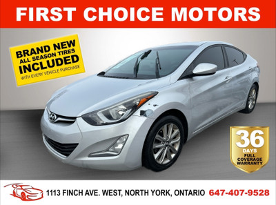 2015 HYUNDAI ELANTRA SPORT ~AUTOMATIC, FULLY CERTIFIED WITH WARR