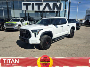 2023 Toyota Tundra Limited Hybrid 4x4 Crewmax | Adaptive Cruise | Nav | 360 Cam | Cooled Red Leather | Htd Wheel