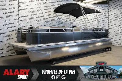 Ce PONTON AVALON VENTURE 2380 CRUISE 2025 est disponible DÈS MAINTENANT! Contactez-nous au 450-420-2...