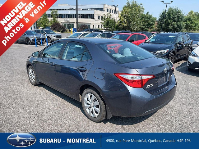 2014 Toyota Corolla 4dr Sdn CVT LE in Cars & Trucks in City of Montréal - Image 2