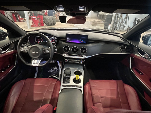 2023 Kia Stinger GT Elite AWD Intérieur Rouge, AWD, TOIT, MAGS I dans Autos et camions  à Laurentides - Image 4