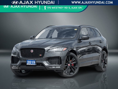 2019 Jaguar F-PACE S NO ACCIDENT | 380HP SUPERCHARGED