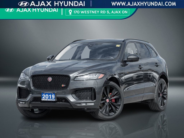 2019 Jaguar F-PACE S NO ACCIDENT | 380HP SUPERCHARGED in Cars & Trucks in Oshawa / Durham Region