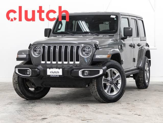 2020 Jeep Wrangler Unlimited Sahara 4X4 w/Apple CarPlay & Androi in Cars & Trucks in Ottawa