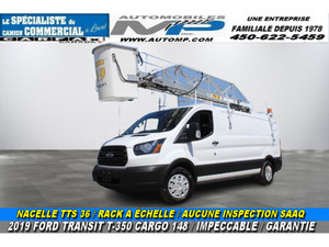 2019 Ford Transit T-350 148 NACELLE TTS 36 GARANTIE/ IMPECCABLE