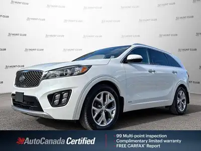 Snag a deal on this 2018 Kia Sorento SX Turbo before someone else takes it home. Spacious but agile,...
