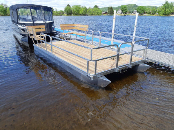 2023 Wolffrave Pontoon / Dock HBR14 - BECK in Powerboats & Motorboats in St. Albert - Image 2