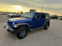 2019 JEEP WRANGLER UNLIMITED SPORT 4X4 $148 Weekly Tax in 3.6L 6CYL GASOLINE FUEL BACK-UP CAMERA Onl... (image 2)