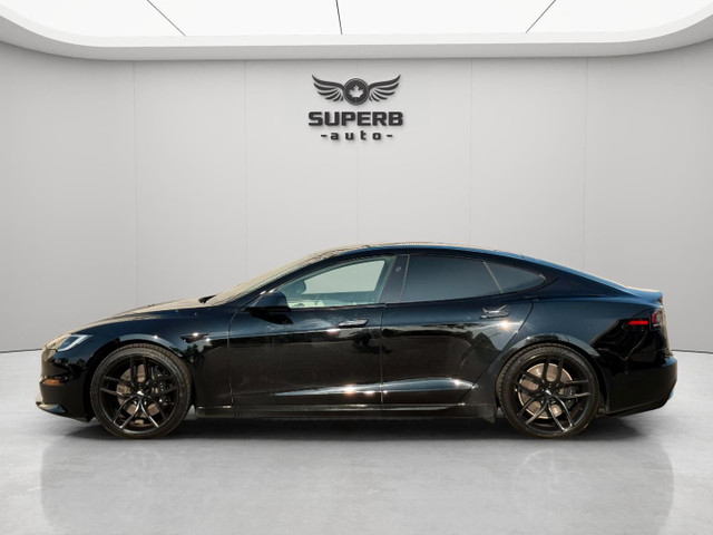 2022 Tesla Model S AWD | YOKE STEERING WHEEL | WOOD TRIM | NAVIG in Cars & Trucks in City of Toronto - Image 4