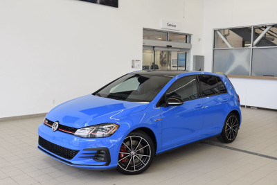 2021 Volkswagen Golf GTI AUTOBAHN+CUIR+TOIT PANO LED+NAV+BAS KM+