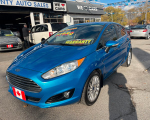 2014 Ford Fiesta TITANIUM BT REV CAM SUNROOF PWR HEAT LEATHER...PERFECT