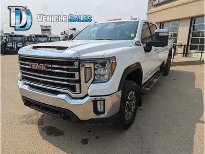 2023 GMC Sierra 3500 SLT, 6.6L V8 Duramax Diesel Engine, 5 Passenger, 8' Box, 4x4, Touchscreen Navig...