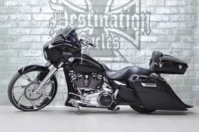 Beautiful 2017 Harley-Davidson Street Glide for sale with tons of custom work, upgrades, and only 11...
