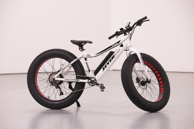 2024 SEVEN PEAKS STRIKER EX9 500W FAT-BIKE WHITE in Street, Cruisers & Choppers in Winnipeg