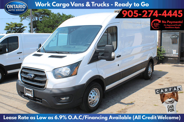2022 Ford Transit T-250 Van cargo Med roof 148" Back Cam in Cars & Trucks in Mississauga / Peel Region