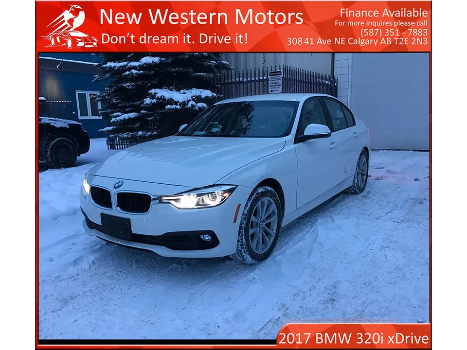 2017 BMW 3 Series 320i xDrive AWD/ 2 Sets of tires & rims!