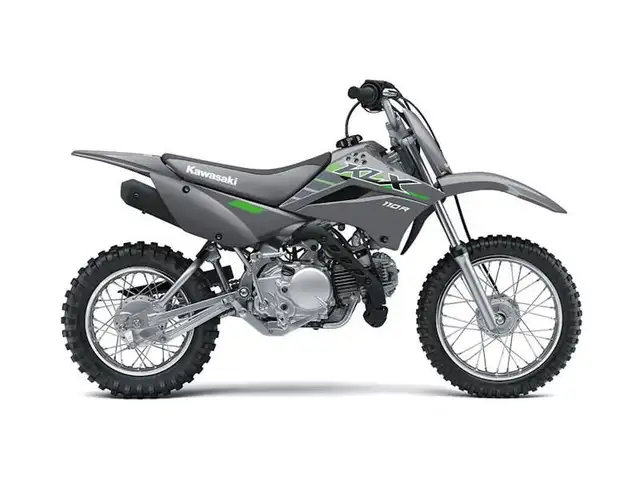 2025 Kawasaki KLX110R Grey in Street, Cruisers & Choppers in Edmonton - Image 2