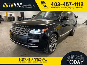 2016 Land Rover Range Rover SC Autobiography LWB PANO ROOF DVD