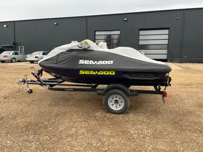 2021 Seadoo RXPX with sound with 17 hours and 2020 Seadoo RXPX with only 6 hours on double trailer p...